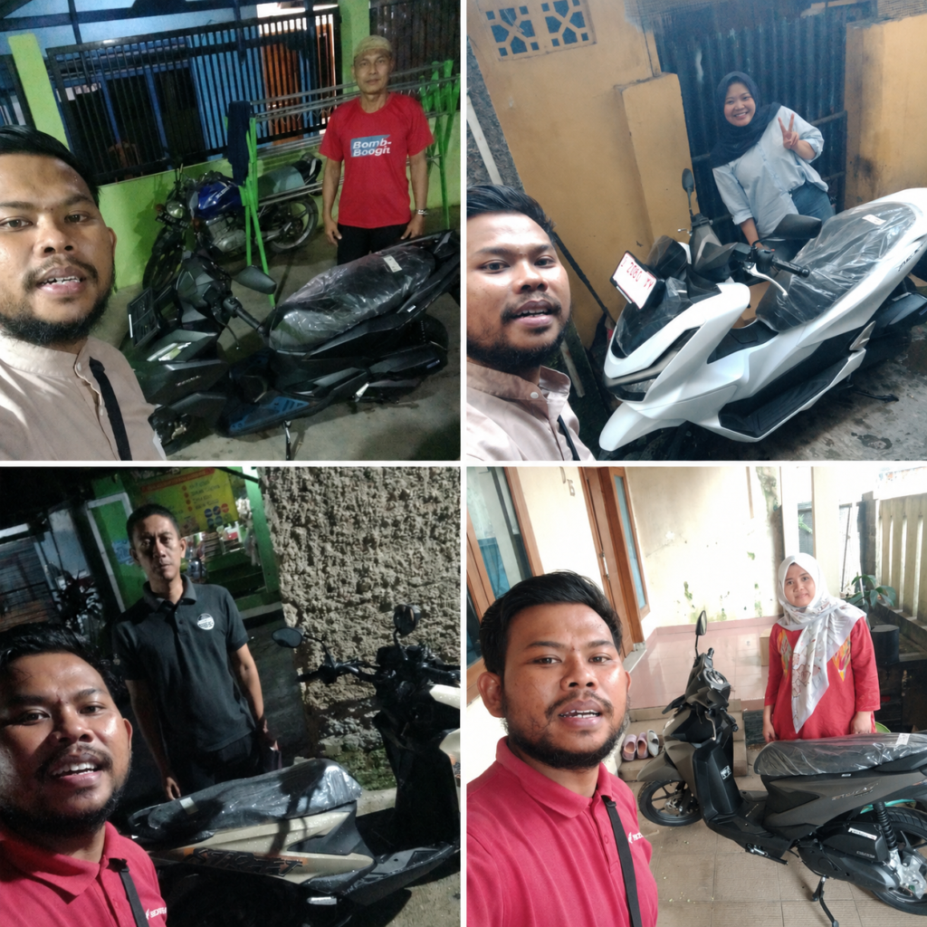 Serah Terima Motor kepada Customer